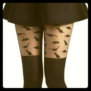Dinosaur tights